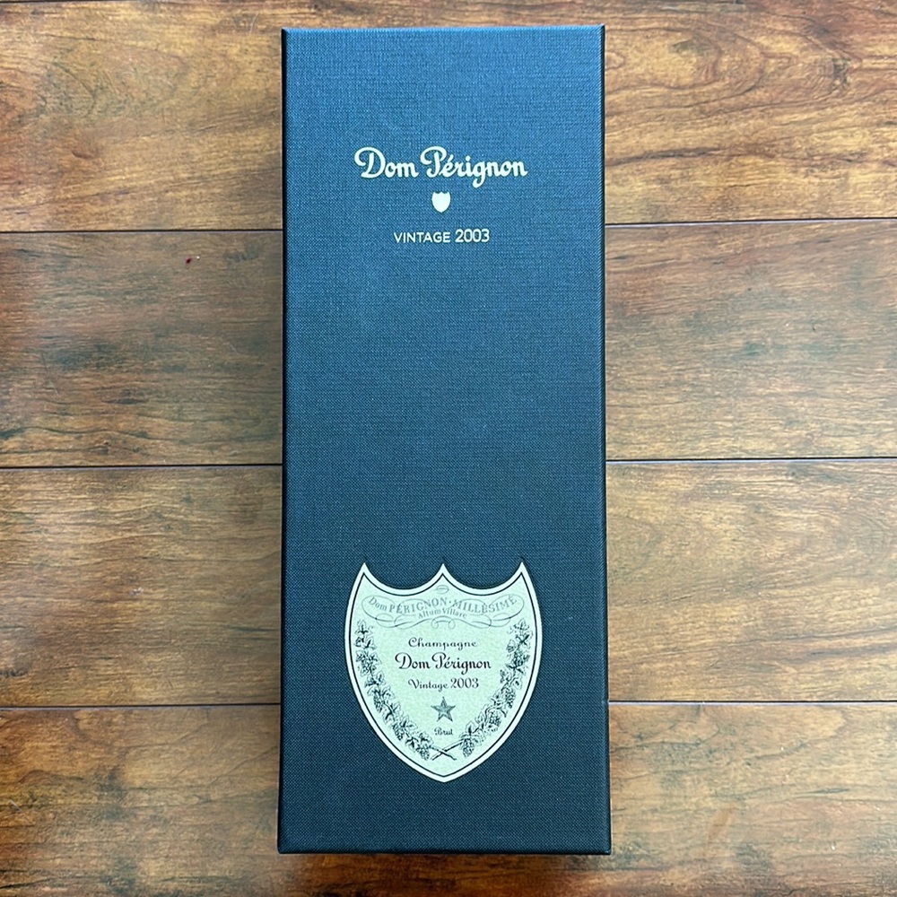 Box for Dom Pérignon champagne bottle vintage 2003